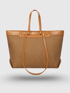 CLASSIC HAZEL OFF YELLOW TOTE BAG