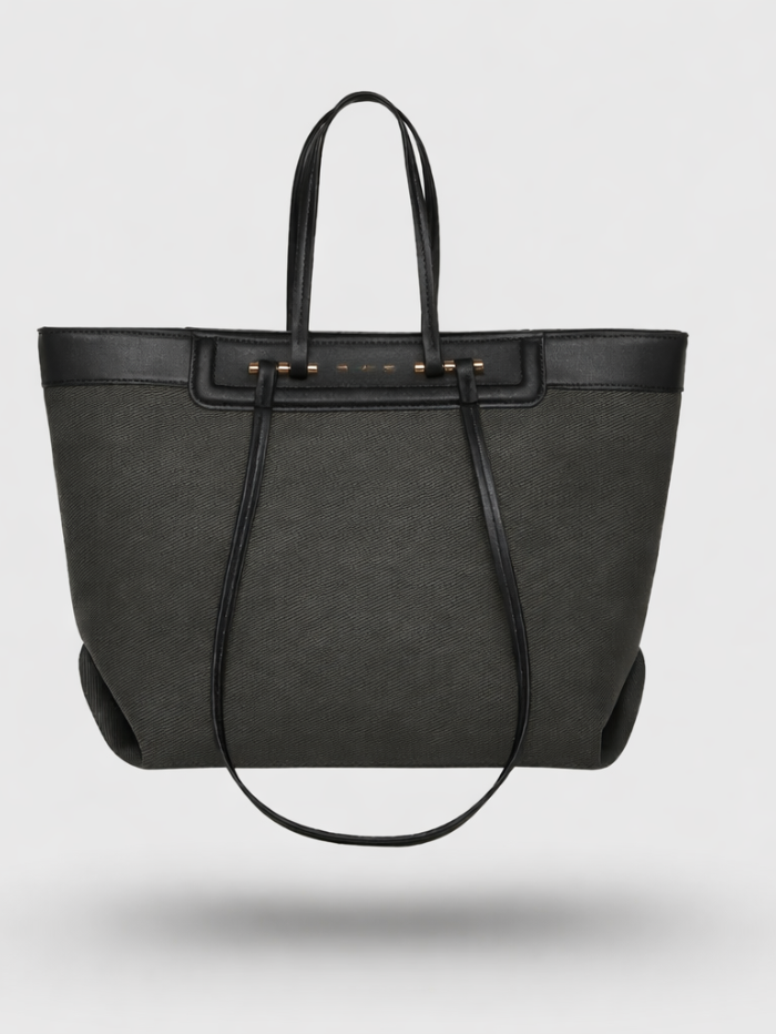 CLASSIC HAZEL BLACK TOTE BAG