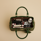 Classic Structured Tote Green HandBag For Women – Premium Office & Casual Handbag