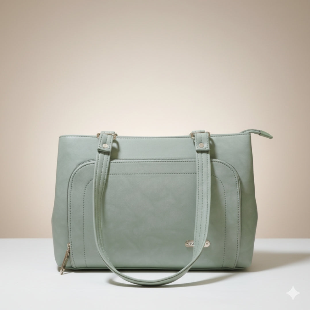 Cherry Bloossom Mint Grace Tote