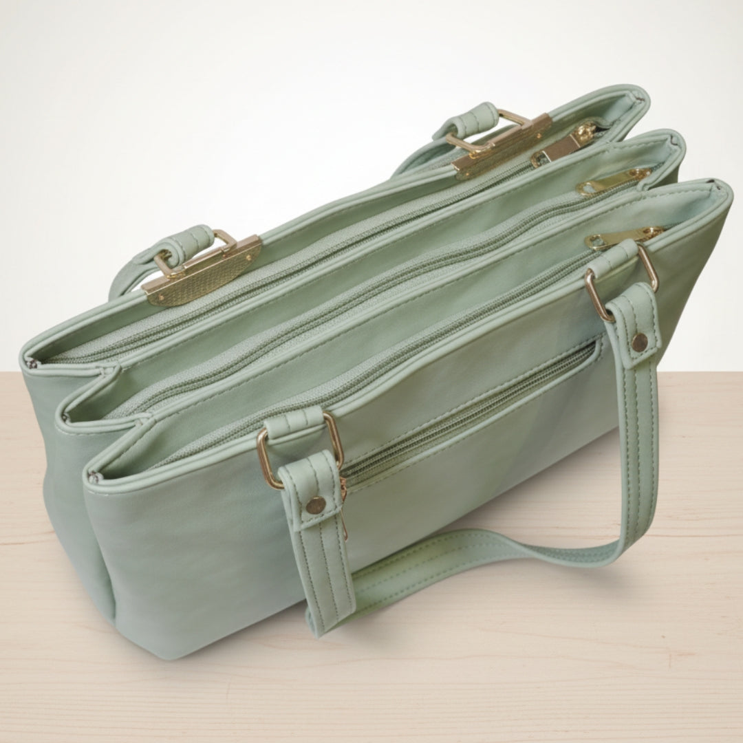 Cherry Bloossom Mint Grace Tote