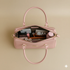 Caramel Structured Blue HandBags For Women–Premium Everyday Handbag