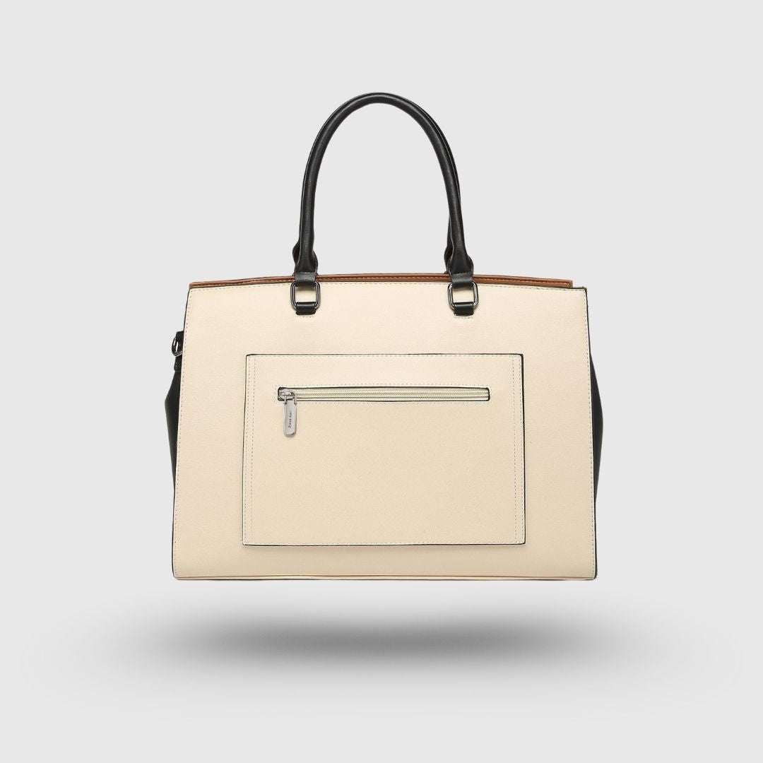 EMPORIO BEIGE DESTINY TOTE BAG
