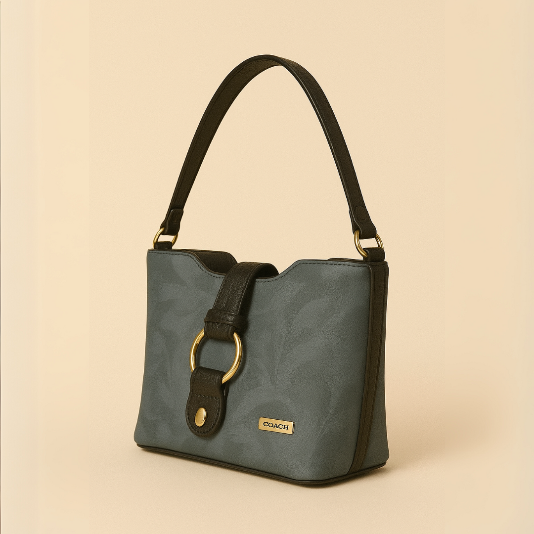 Ring-Buckle Sling Bag