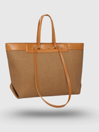 CLASSIC HAZEL OFF YELLOW TOTE BAG