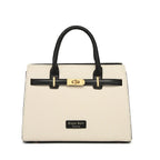 Black Textured Handbag for Women