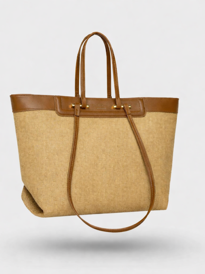 CLASSIC HAZEL KHAKI TOTE BAG