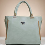 Cherry Bloossom Mint Luxe Handbag