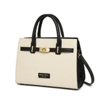 Black Textured Handbag for Women