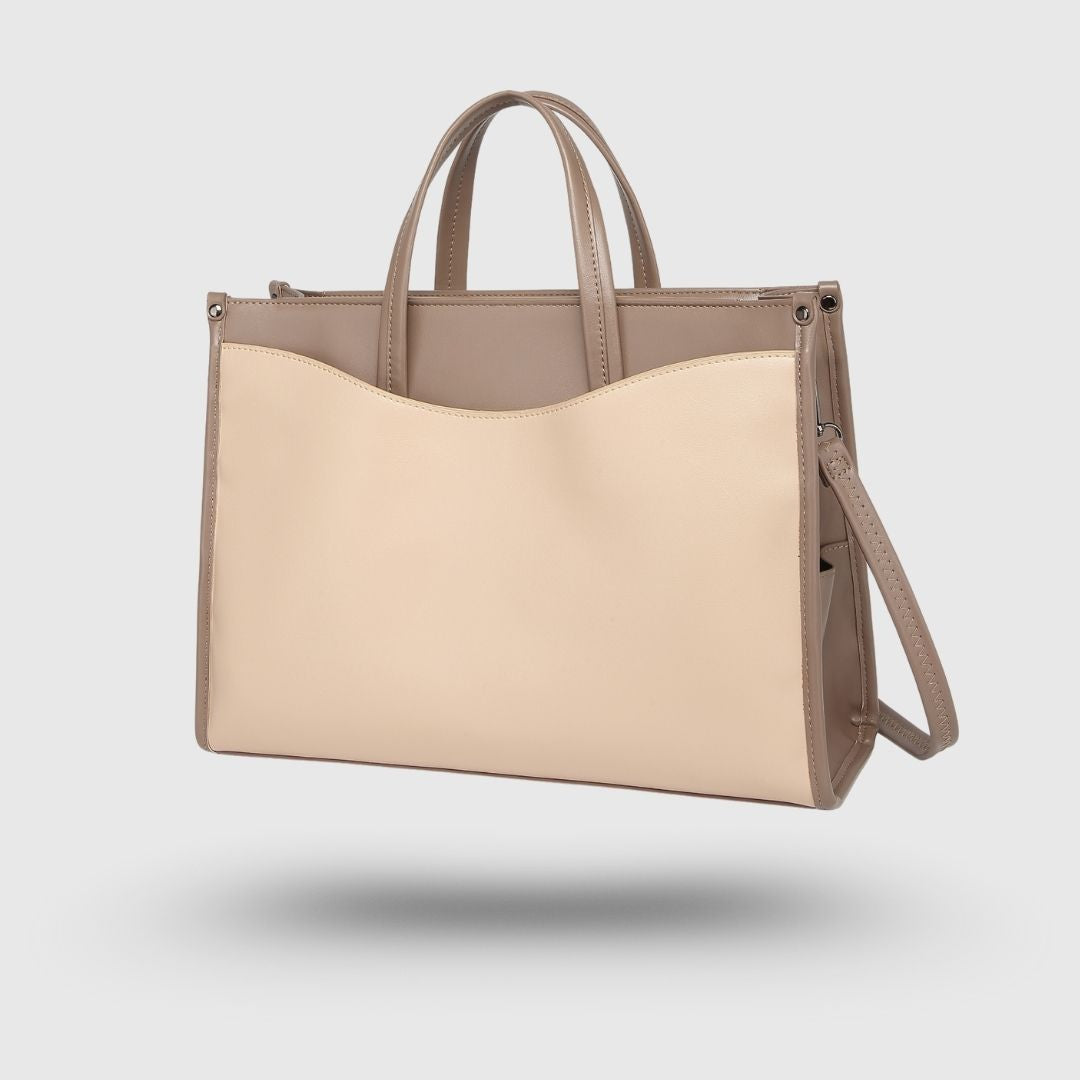 EMPORIO OFF WHITE BROOKE TOTE BAG