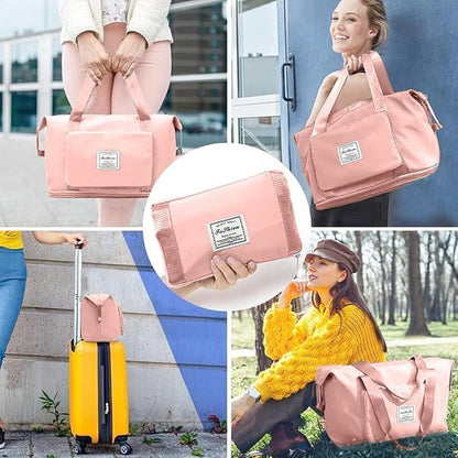 Water-Proof Foldable Travel Duffle Bag With Pocket