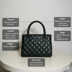 Aurora Luxe Bag Quilted Tote Handbag for Women-Elegant PU Leather Handbag