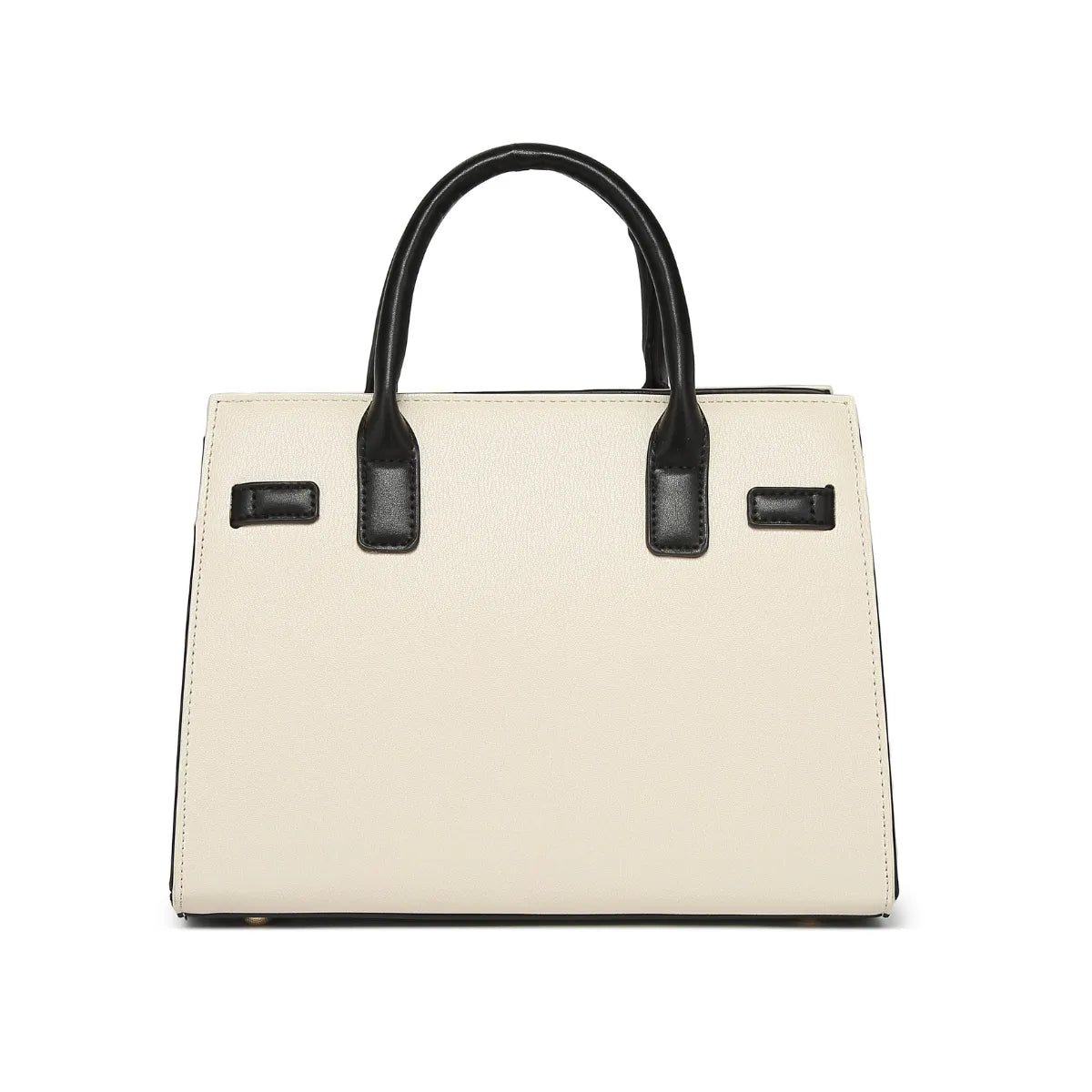 Black Textured Handbag for Women