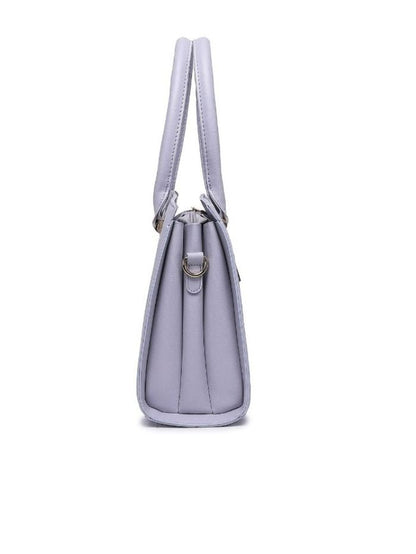 Premium Purple Women Handbag with Adjustable Sling Strap