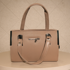 Elara Textura Classic Tote HandBag for Women-Premium PU Leather Elegant Handbag