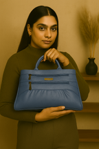 Teal Luxe Shoulder Handbag