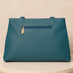 Teal Luxe Shoulder Handbag