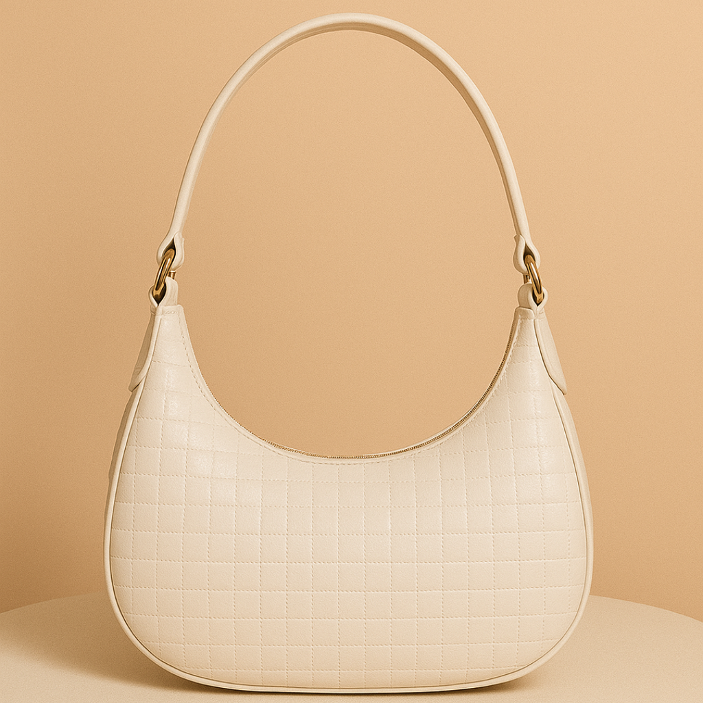 Crescent Design Shoulder Handbag–Premium Minimalist Handbag