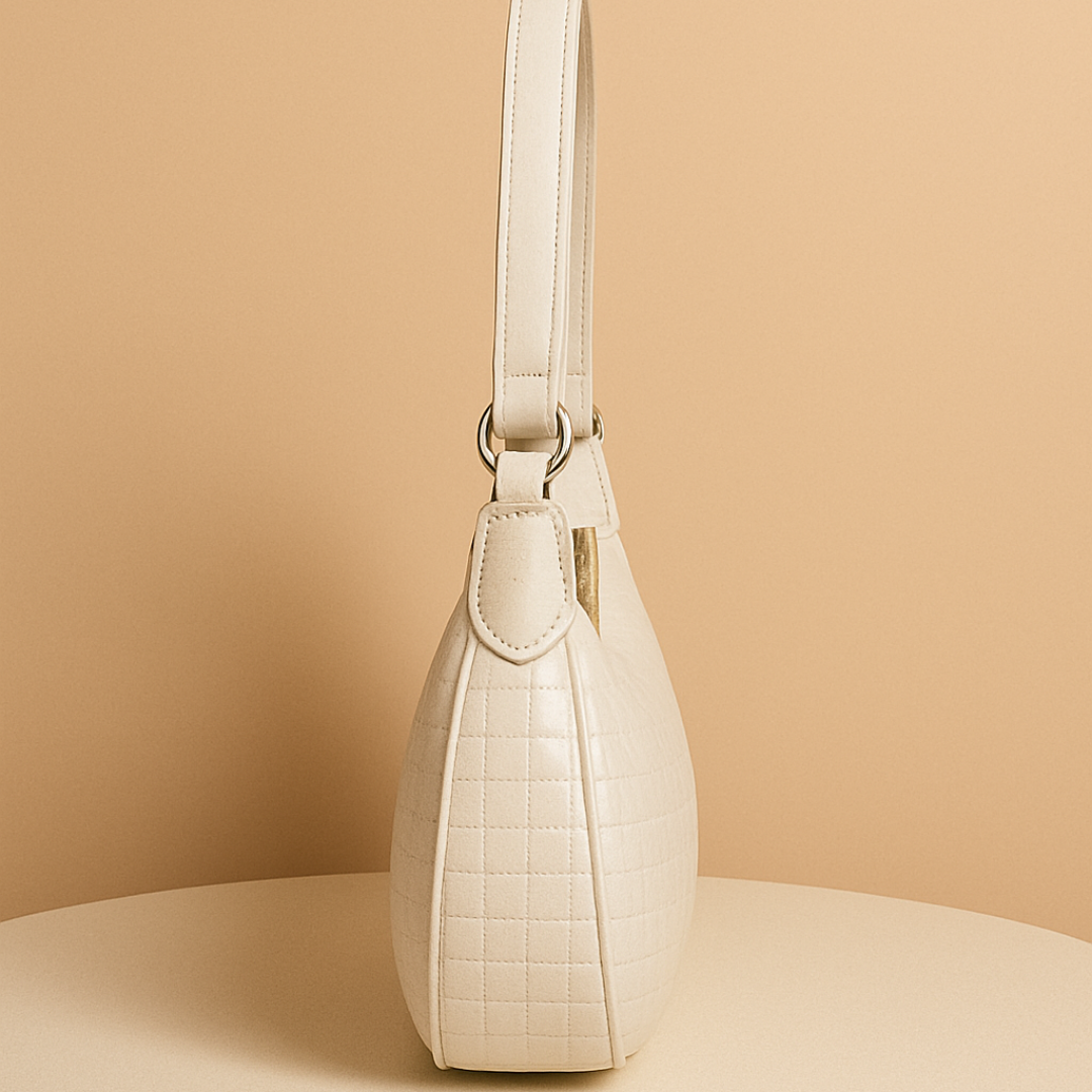 Crescent Design Shoulder Handbag–Premium Minimalist Handbag