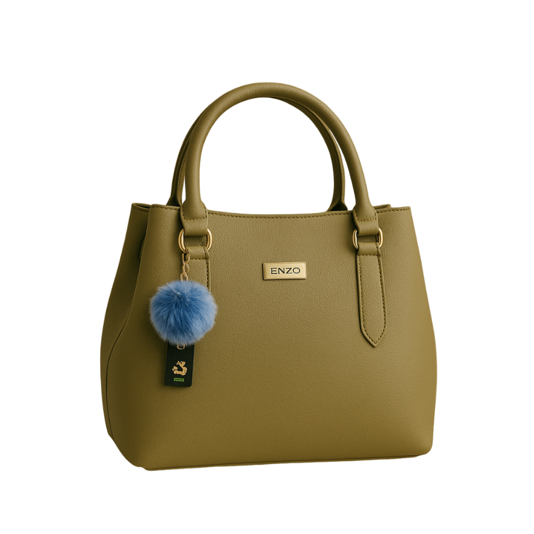 Mocha Charm Structured Tote handbag For Women