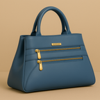 Blush Structured Tote Handbag For Women